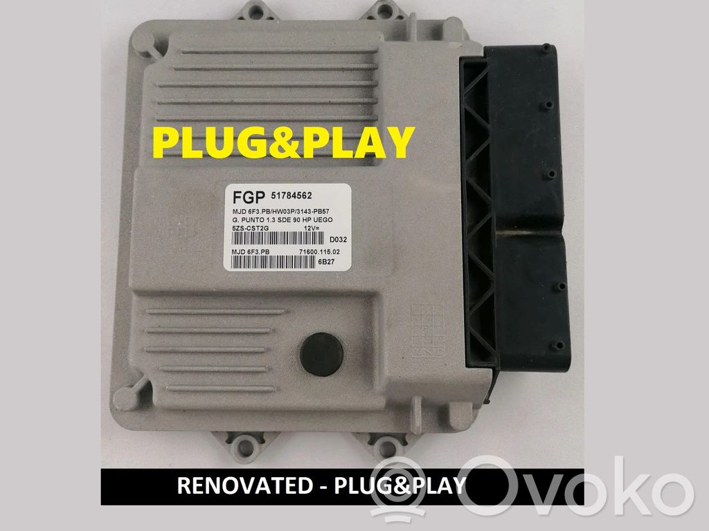 Fiat Punto (199) Engine control unit/module 
