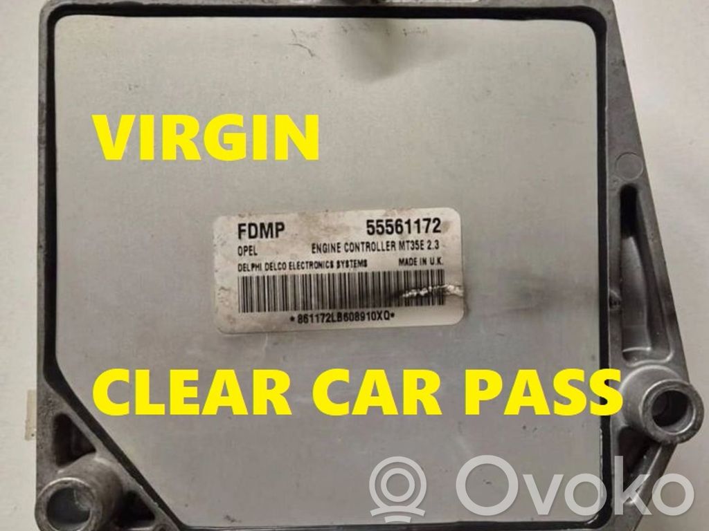 Opel Zafira B Engine control unit/module 