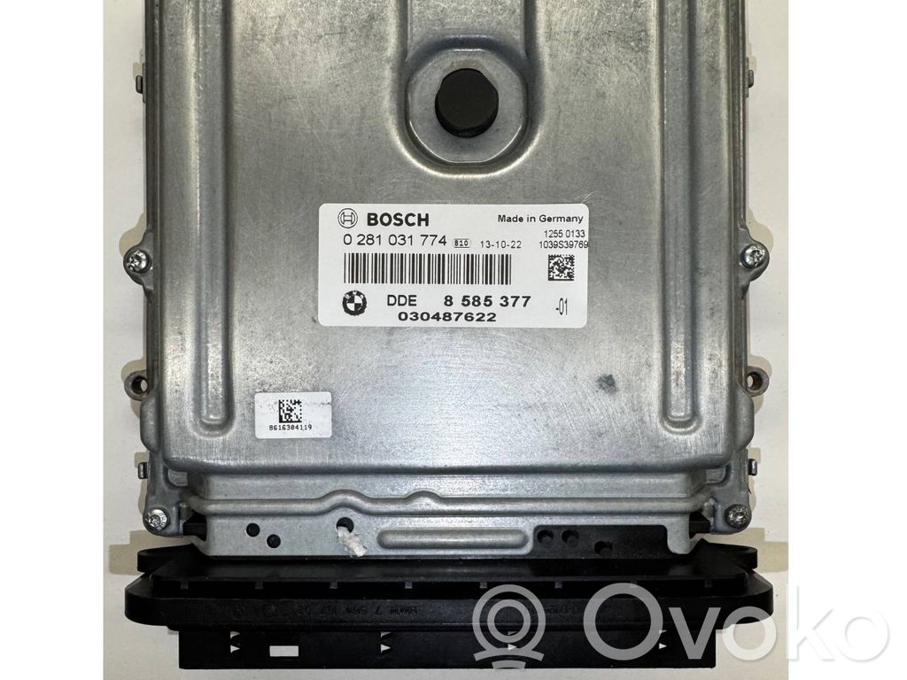 Komputer / Sterownik ECU silnika   8585377,DDE8585377,0281031774