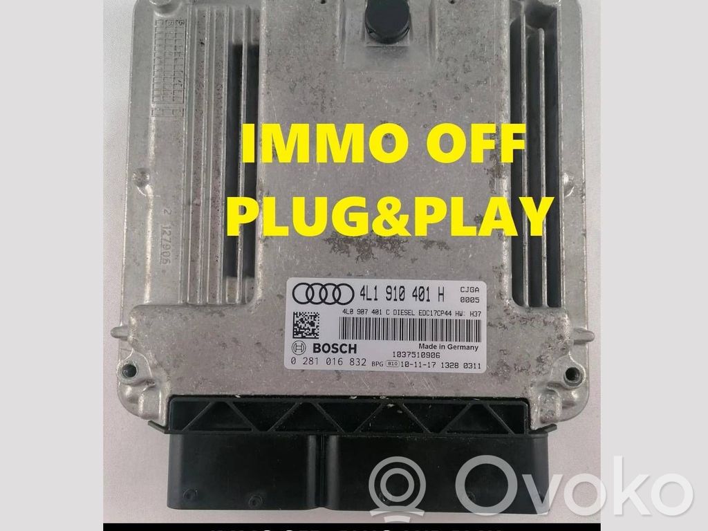 Engine control unit/module   4L1910401H,0281016832,4L0907401C