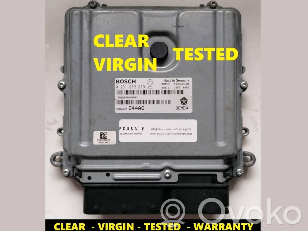 Jeep Grand Cherokee (WK) Engine control unit/module ECU 