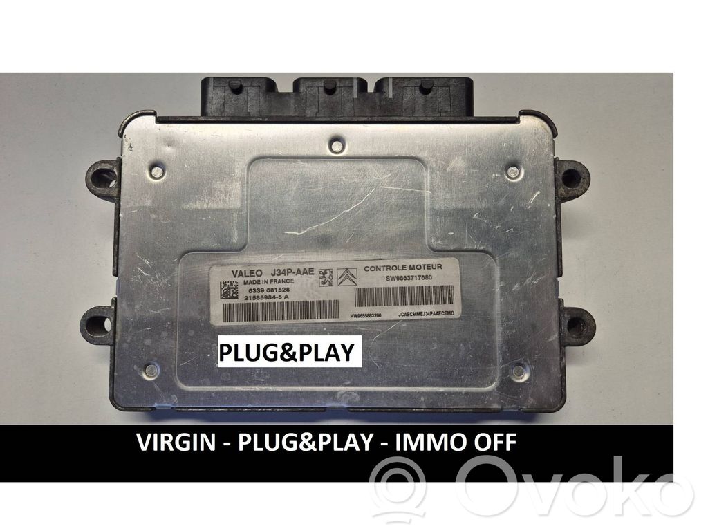 Peugeot 206 Engine control unit/module 
