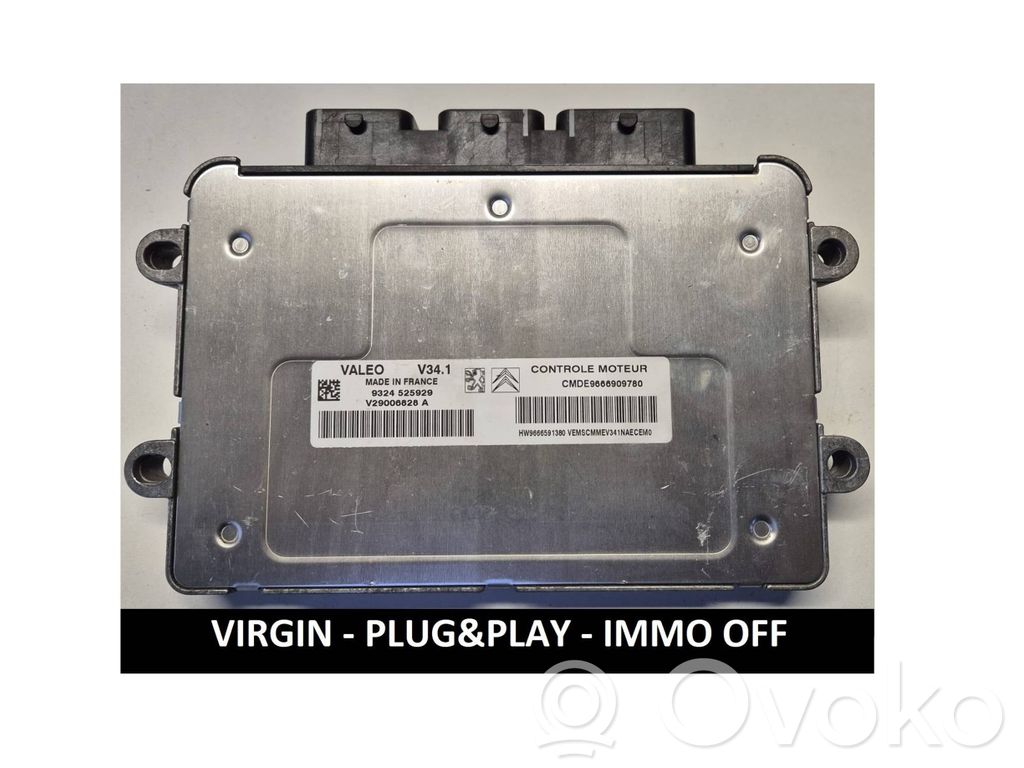 Unidad de control/módulo del motor   V29006828A,9666909780,93245259AA