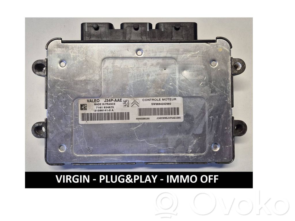 Citroen Berlingo Engine control unit/module 