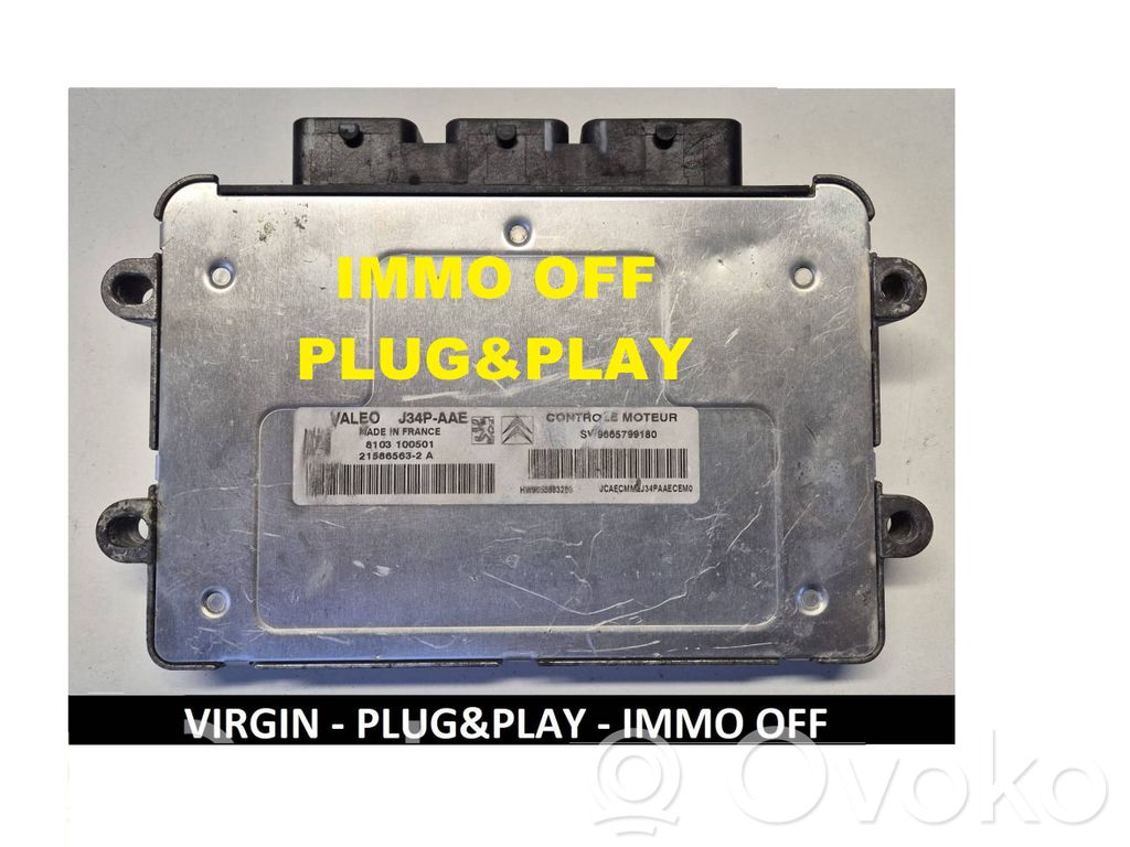 Citroen Berlingo Engine control unit/module 