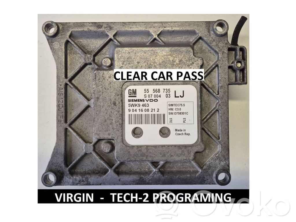 Engine control unit/module   55568735,5WK9463,55568735LJ