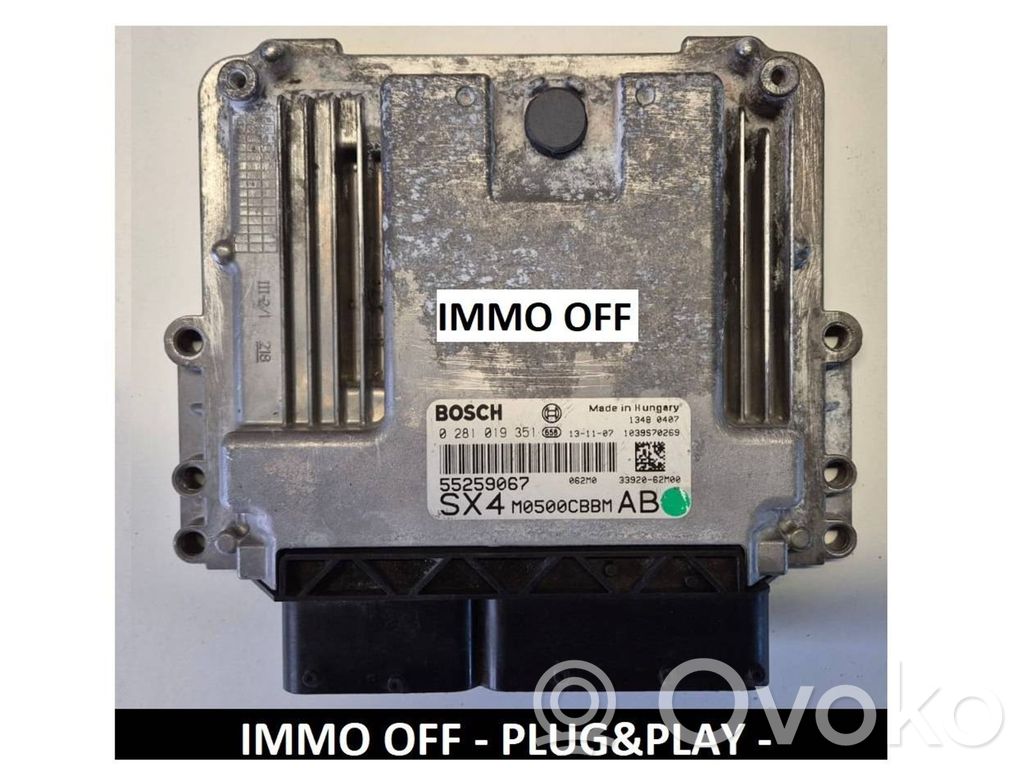 Suzuki SX4 S-Cross Engine control unit/module 