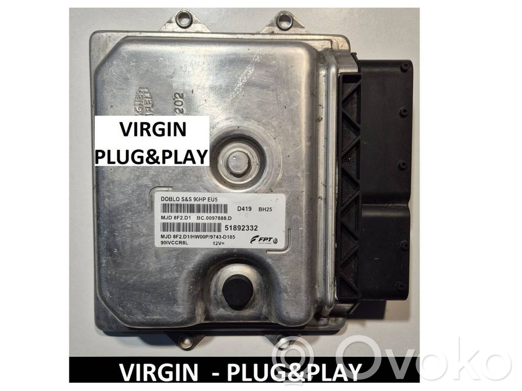 Engine control unit/module   51892332,MJD8F2D1,S8S90HP5