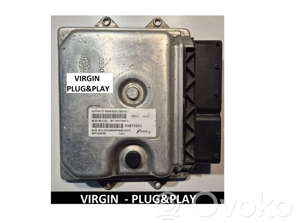 Fiat Grande Punto Engine control unit/module 