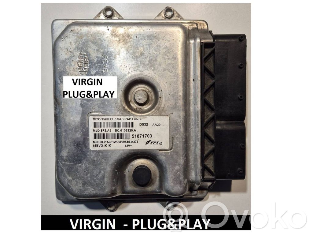 Alfa Romeo Mito Engine control unit/module 
