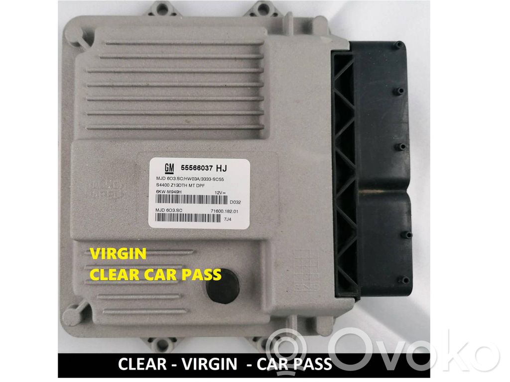 Opel Corsa D Engine control unit/module 