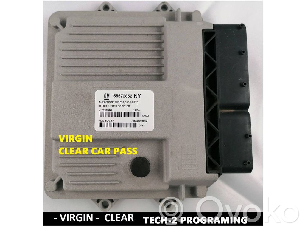 Opel Corsa D Engine control unit/module ECU 