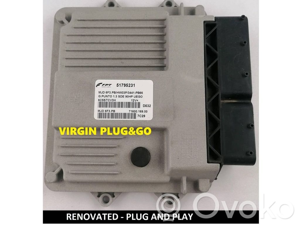 Fiat Grande Punto Engine control unit/module 