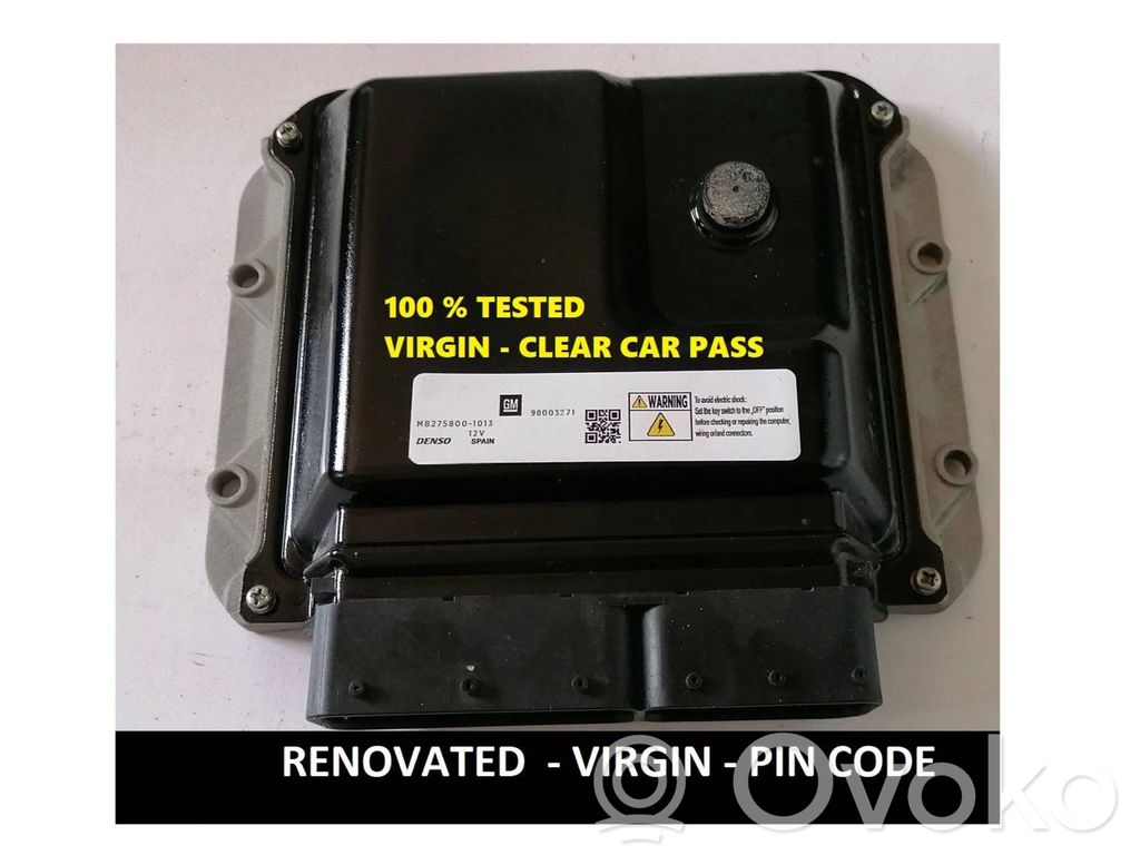 Opel Astra H Engine control unit/module ECU 