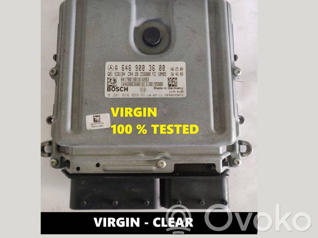 Mercedes-Benz Sprinter W906 Engine control unit/module ECU 