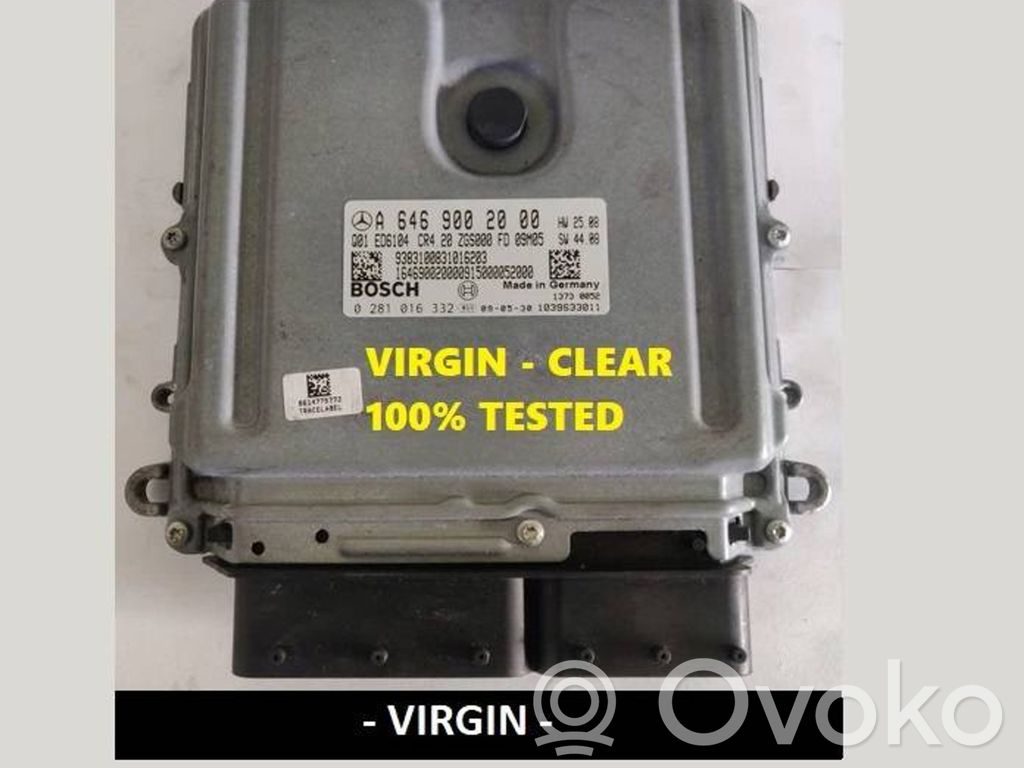 Mercedes-Benz Sprinter W906 Calculateur moteur ECU 