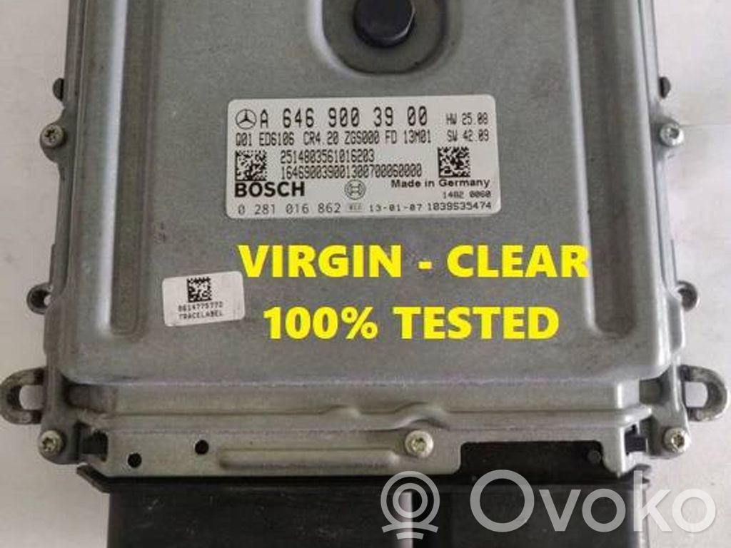 Mercedes-Benz Sprinter W906 Unitate control motor/modul ECU 