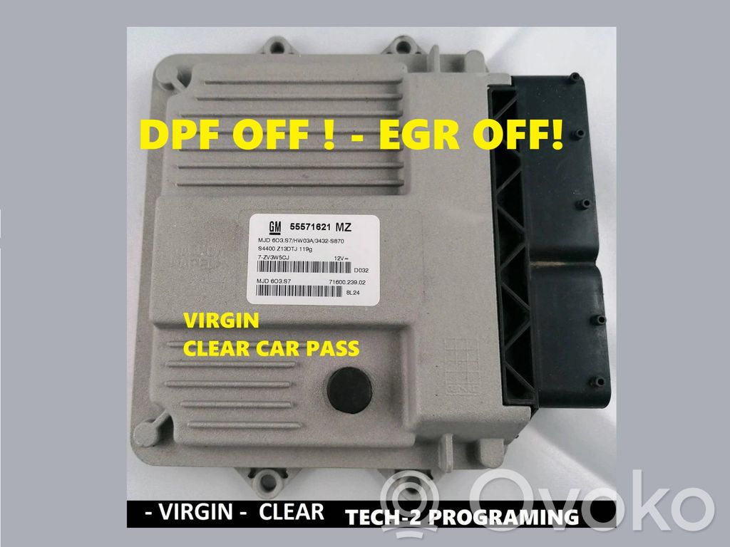 Engine control unit/module ECU   55571621,55571621MZ,S4400Z13D1J