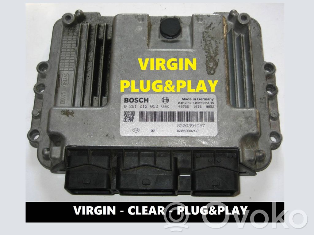 Engine control unit/module ECU   0281012052,8200391957