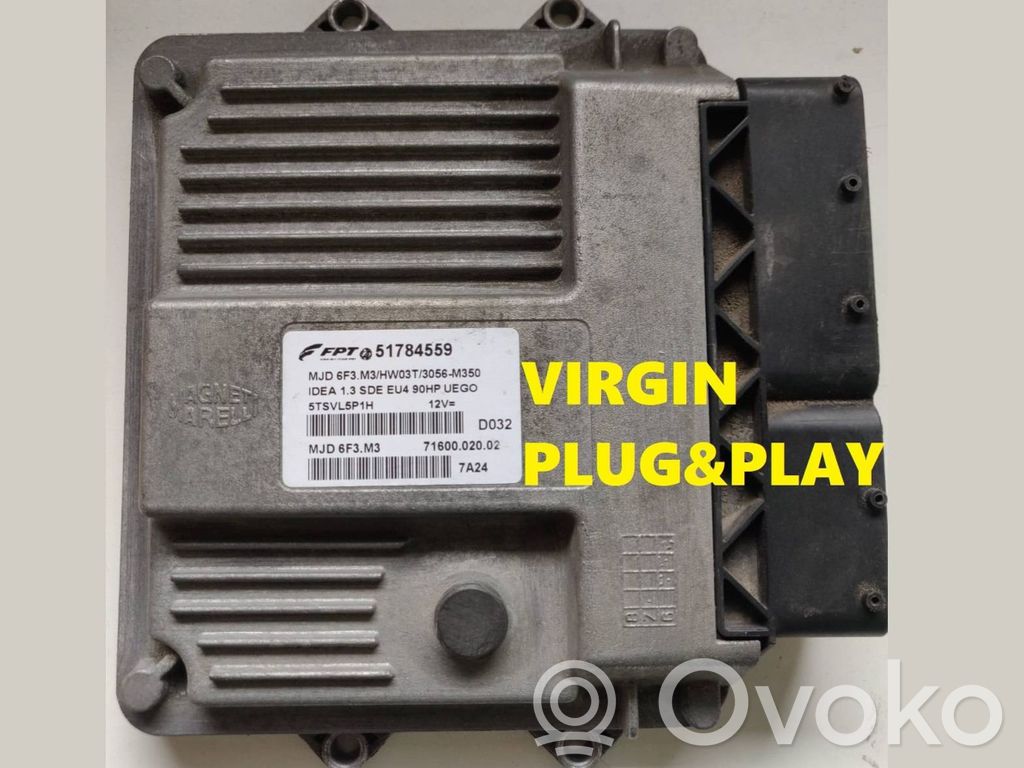 Engine control unit/module   51784559,MJD6F3M3,MJD6F3M3