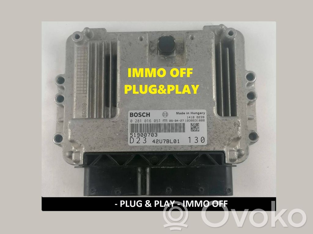 Fiat Ducato Engine control unit/module ECU 