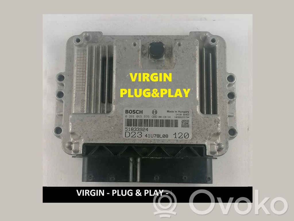 Engine control unit/module ECU   51833924,0281015576,41U78L08