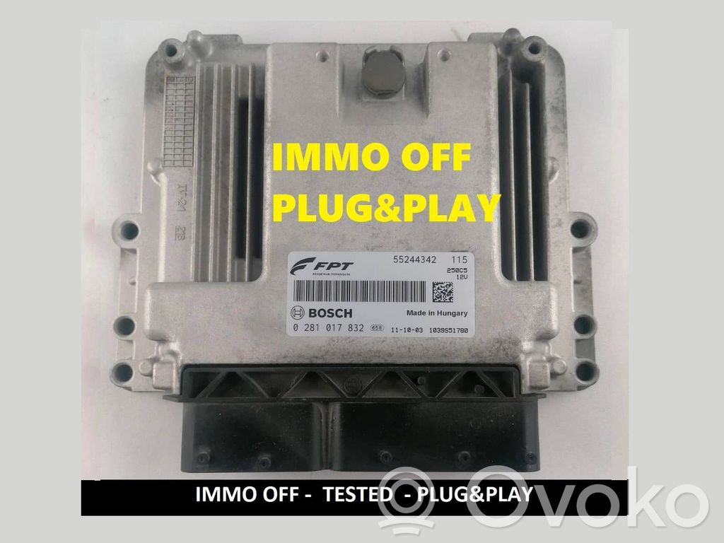Fiat Ducato Engine control unit/module ECU 