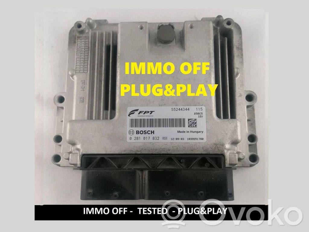 Fiat Ducato Engine control unit/module ECU 
