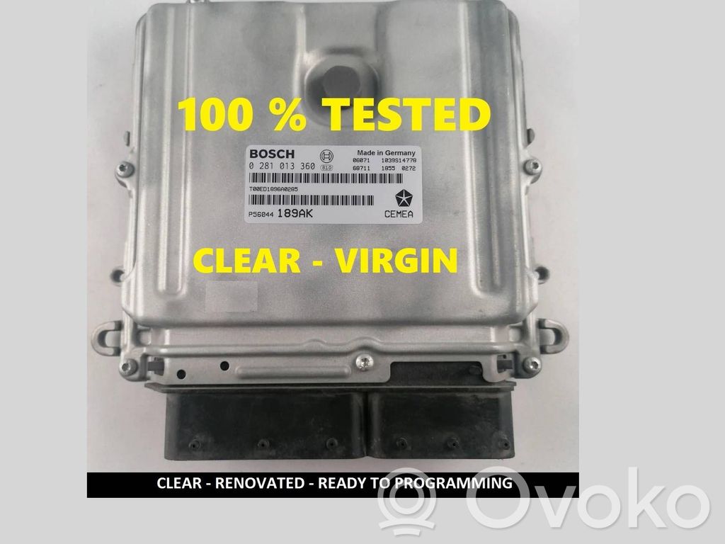 Jeep Grand Cherokee (WK) Engine control unit/module 