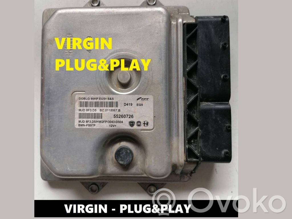 Engine control unit/module   55260726,MJD8F3D5,BC0118967B