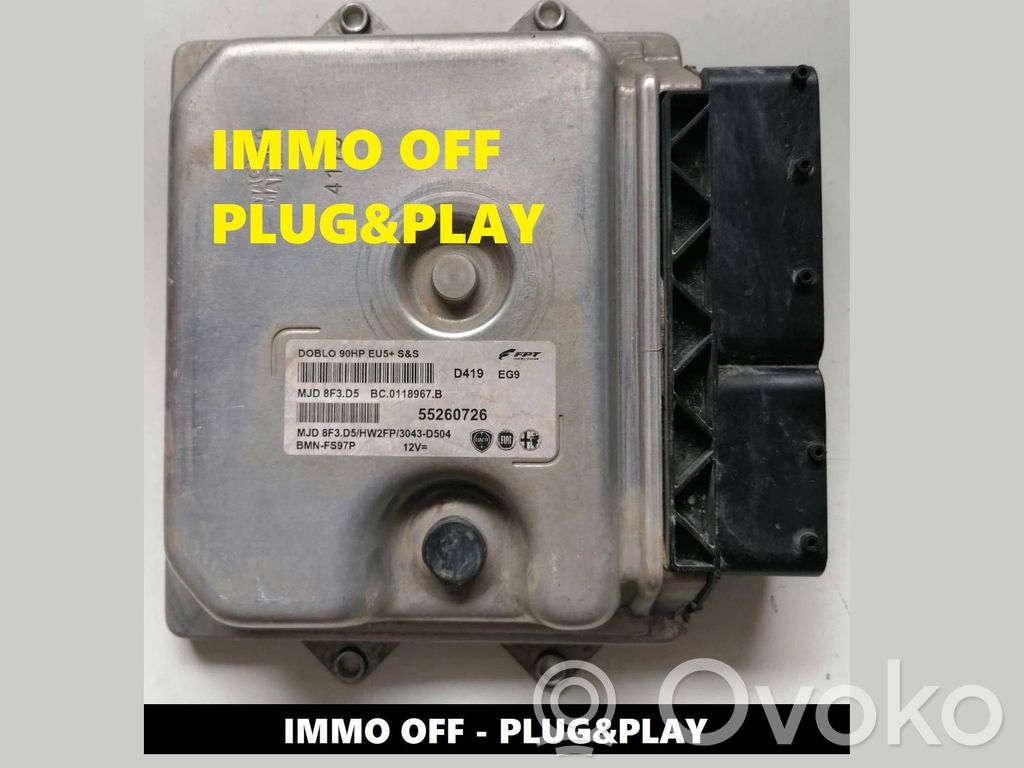 Fiat Doblo Engine control unit/module 