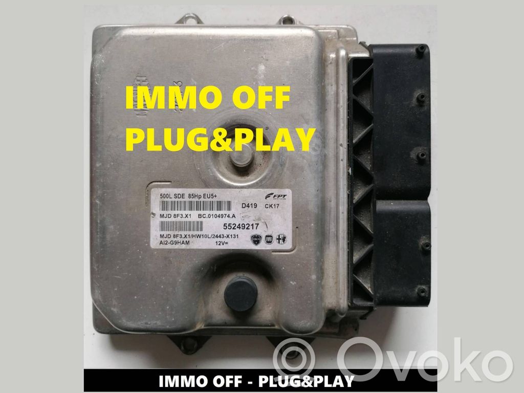 Fiat Punto (199) Engine control unit/module 