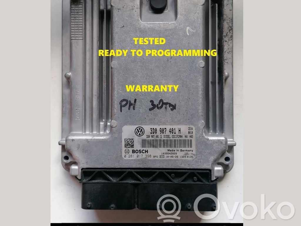 Volkswagen Phaeton Engine control unit/module ECU 