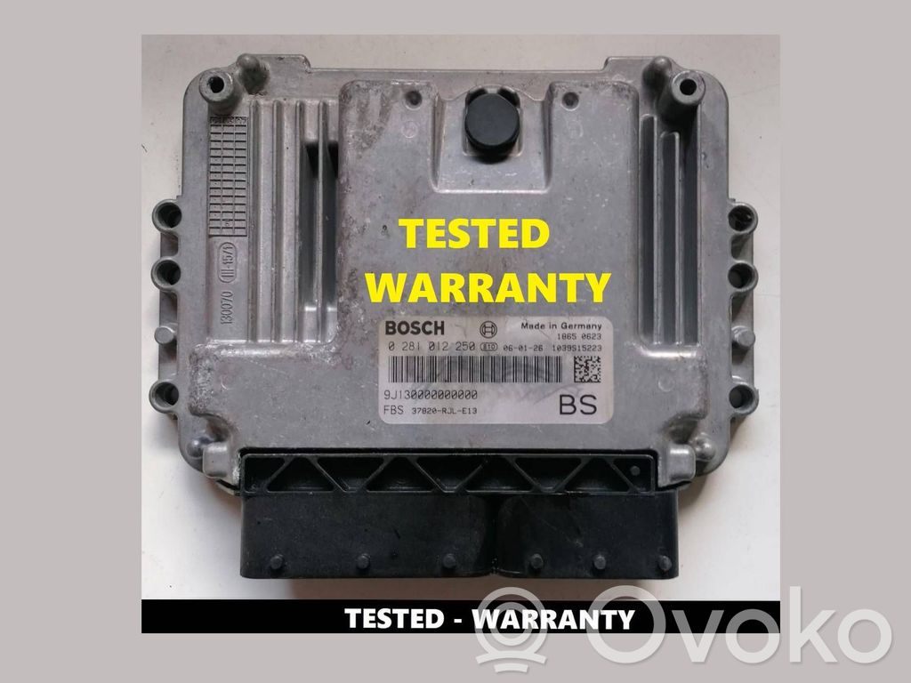 Engine control unit/module ECU   0281012250,9130000000000,37820RJLE13