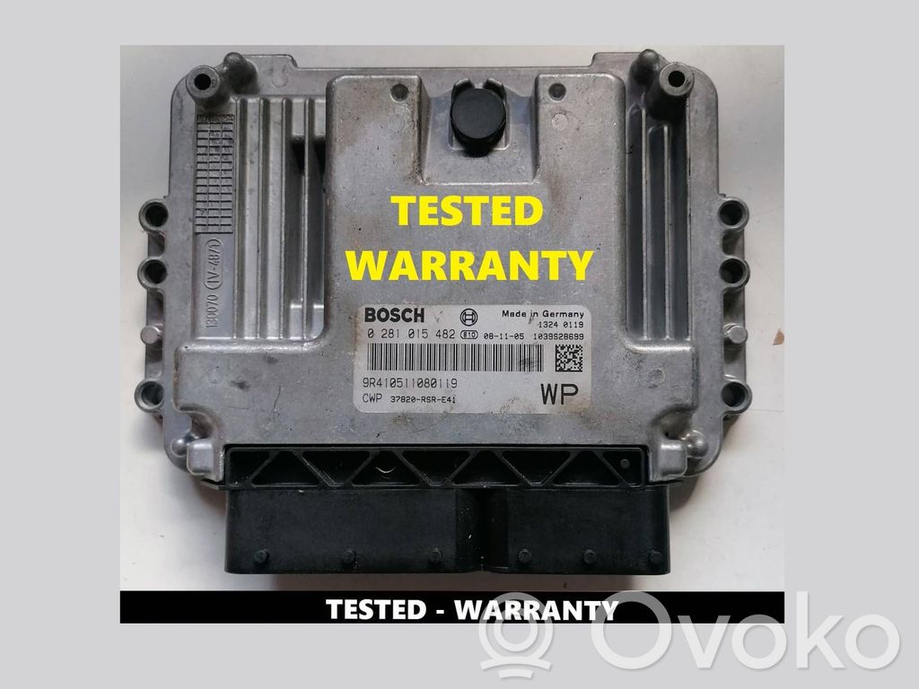 Engine control unit/module   37820RSRE41,0281015482,37820RSRE41