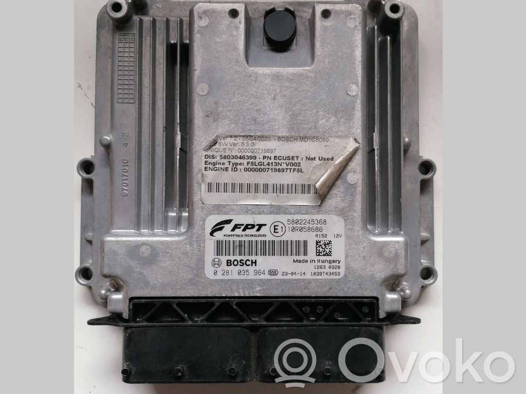 Fiat Iveco Daily Engine control unit/module 
