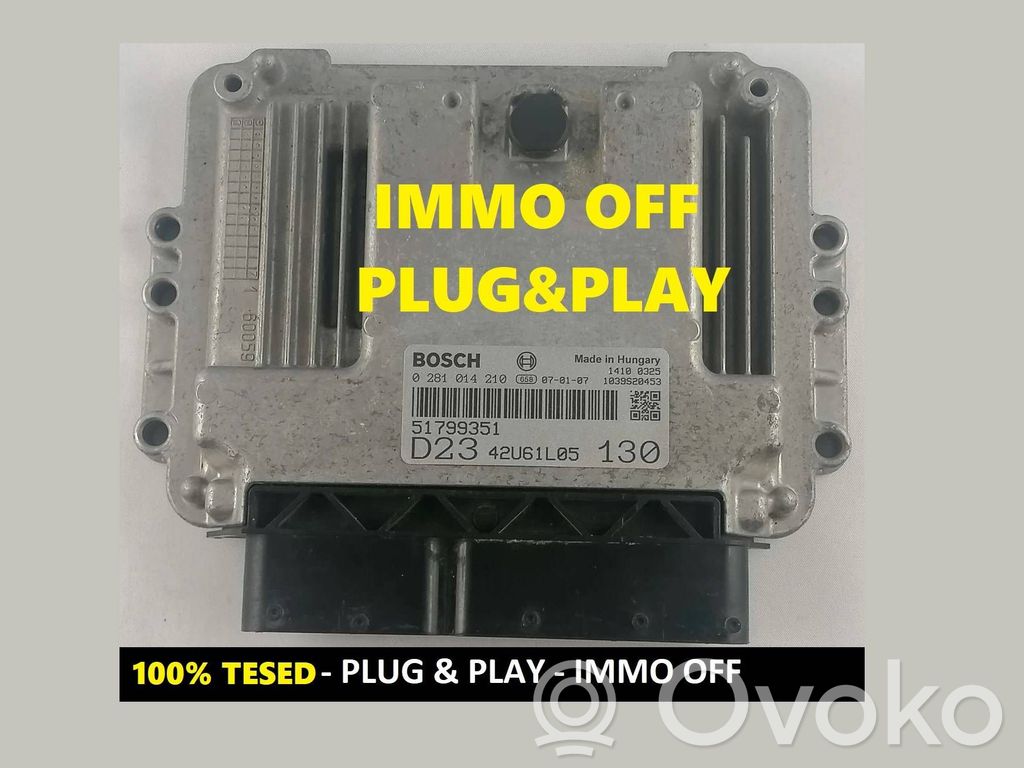 Fiat Ducato Engine control unit/module ECU 