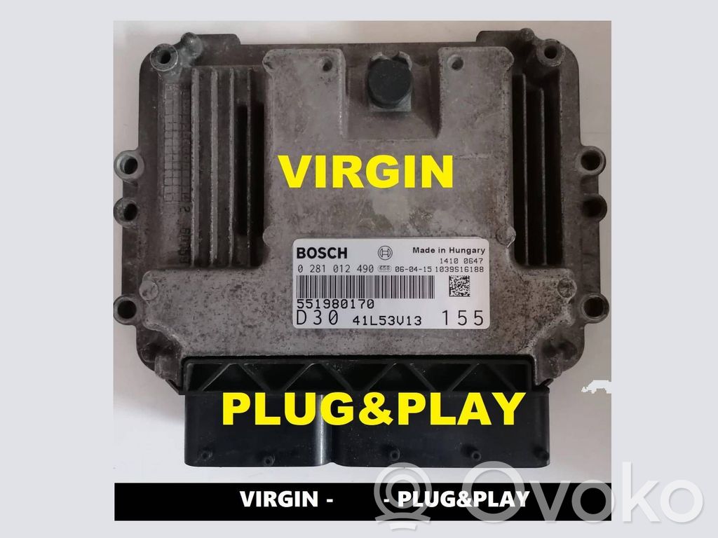 Fiat Ducato Engine control unit/module ECU 