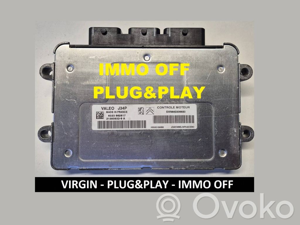 Citroen C3 Pluriel Engine control unit/module 