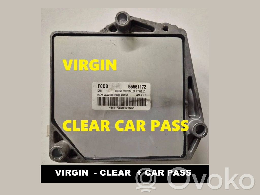 Engine control unit/module ECU   55561172,55561172FCDB,FCDB