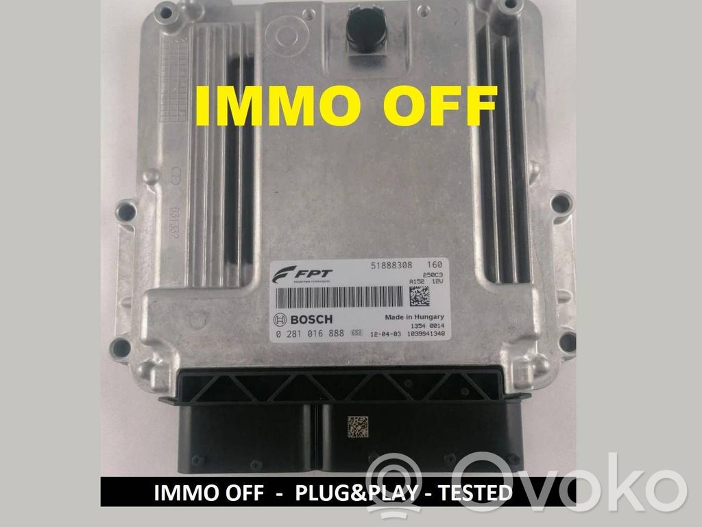 Fiat Ducato Engine control unit/module ECU 