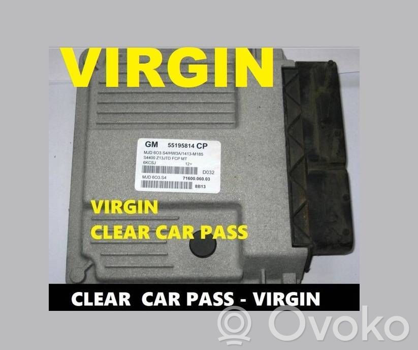 Opel Corsa D Engine control unit/module 