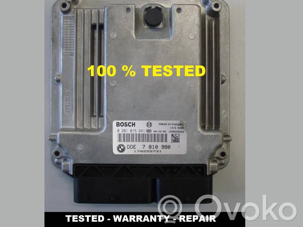 BMW X5 E70 Engine control unit/module 