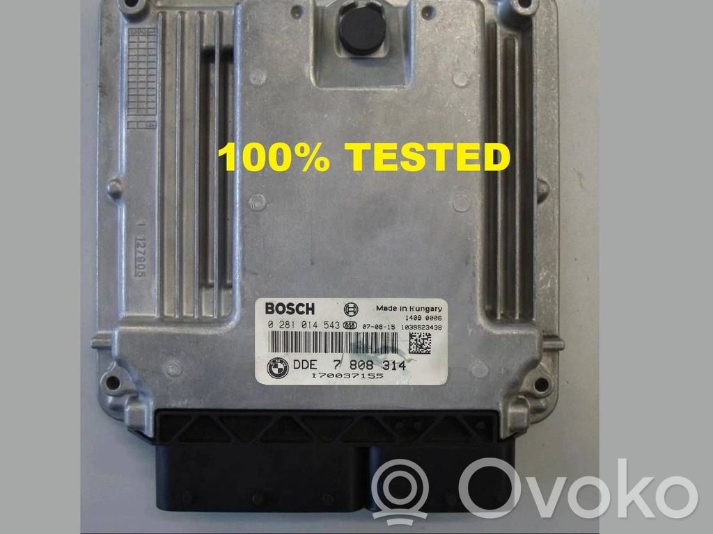 BMW 6 E63 E64 Engine control unit/module 