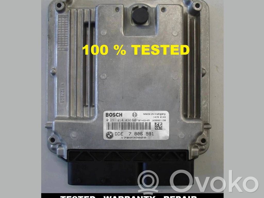 BMW X3 E83 Engine control unit/module 