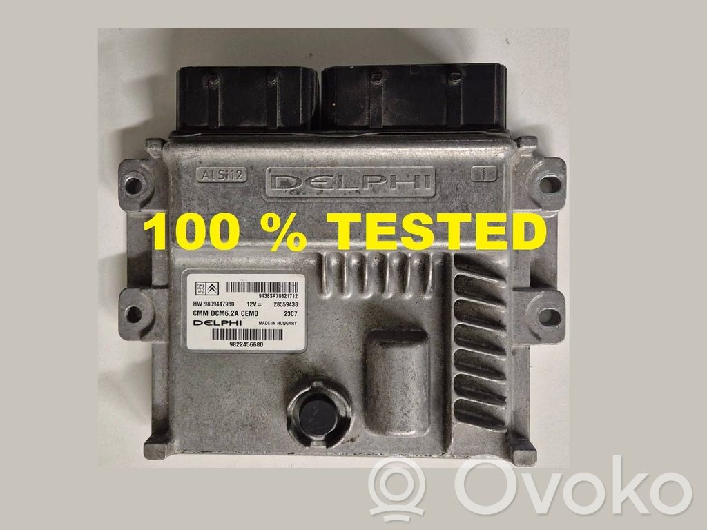Peugeot 3008 II Engine control unit/module ECU 