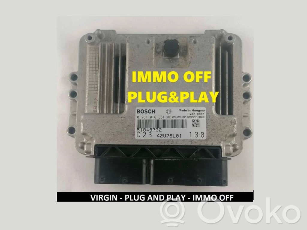 Fiat Ducato Engine control unit/module ECU 