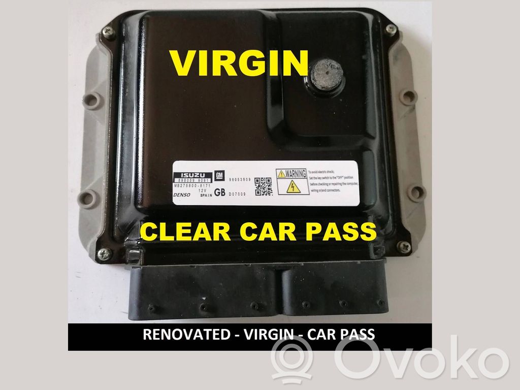 Opel Zafira B Engine control unit/module 