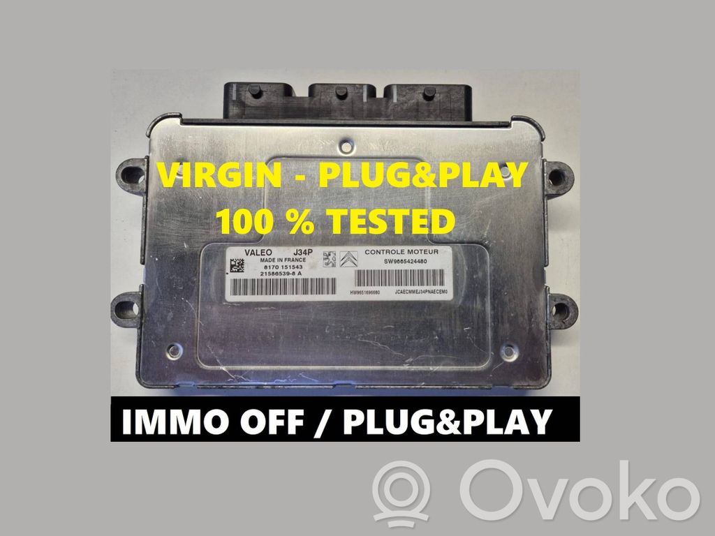 Citroen C3 Engine control unit/module 