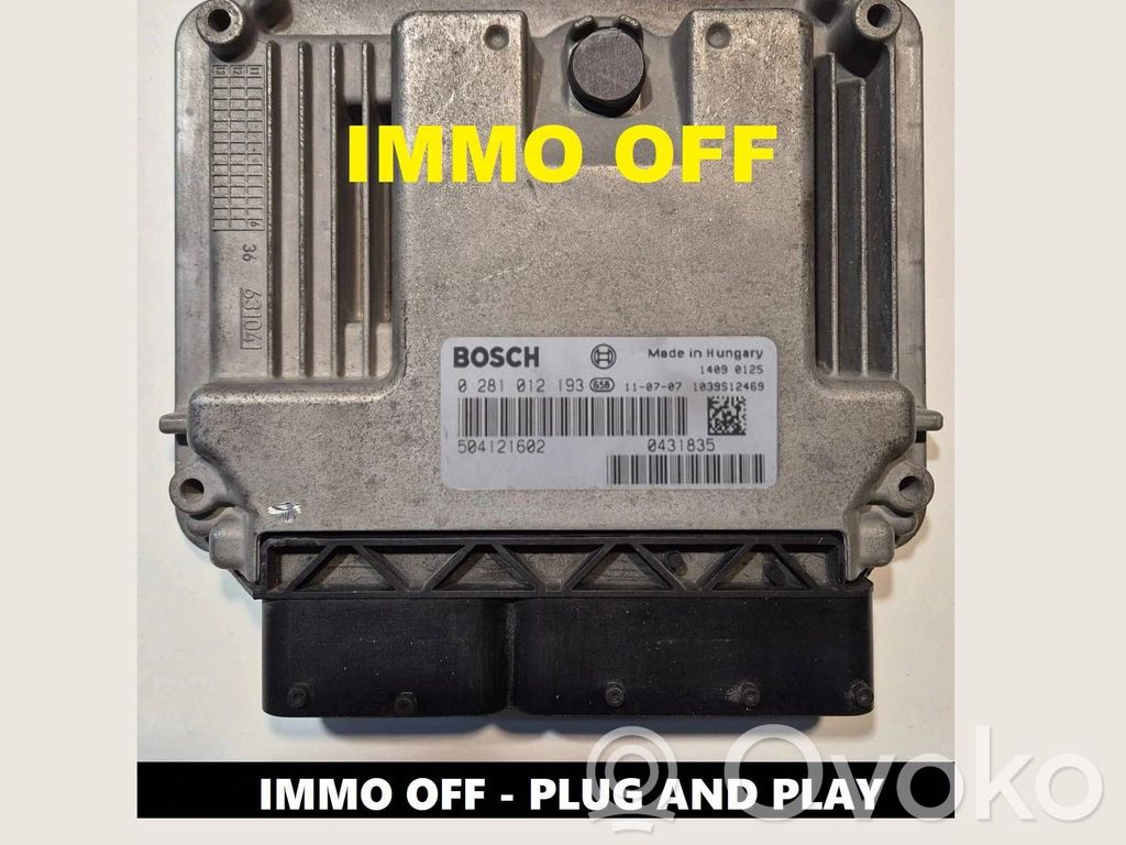 Iveco Daily 35 - 40.10 Engine control unit/module 